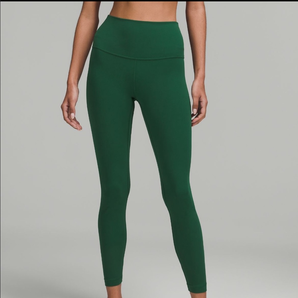Lululemon Align Leggings-everglade green